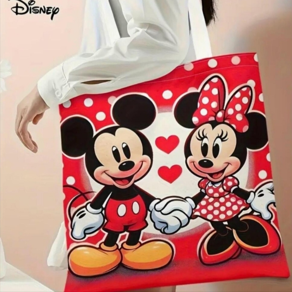 Mickey & Minnie Mouse Love Tote Bag